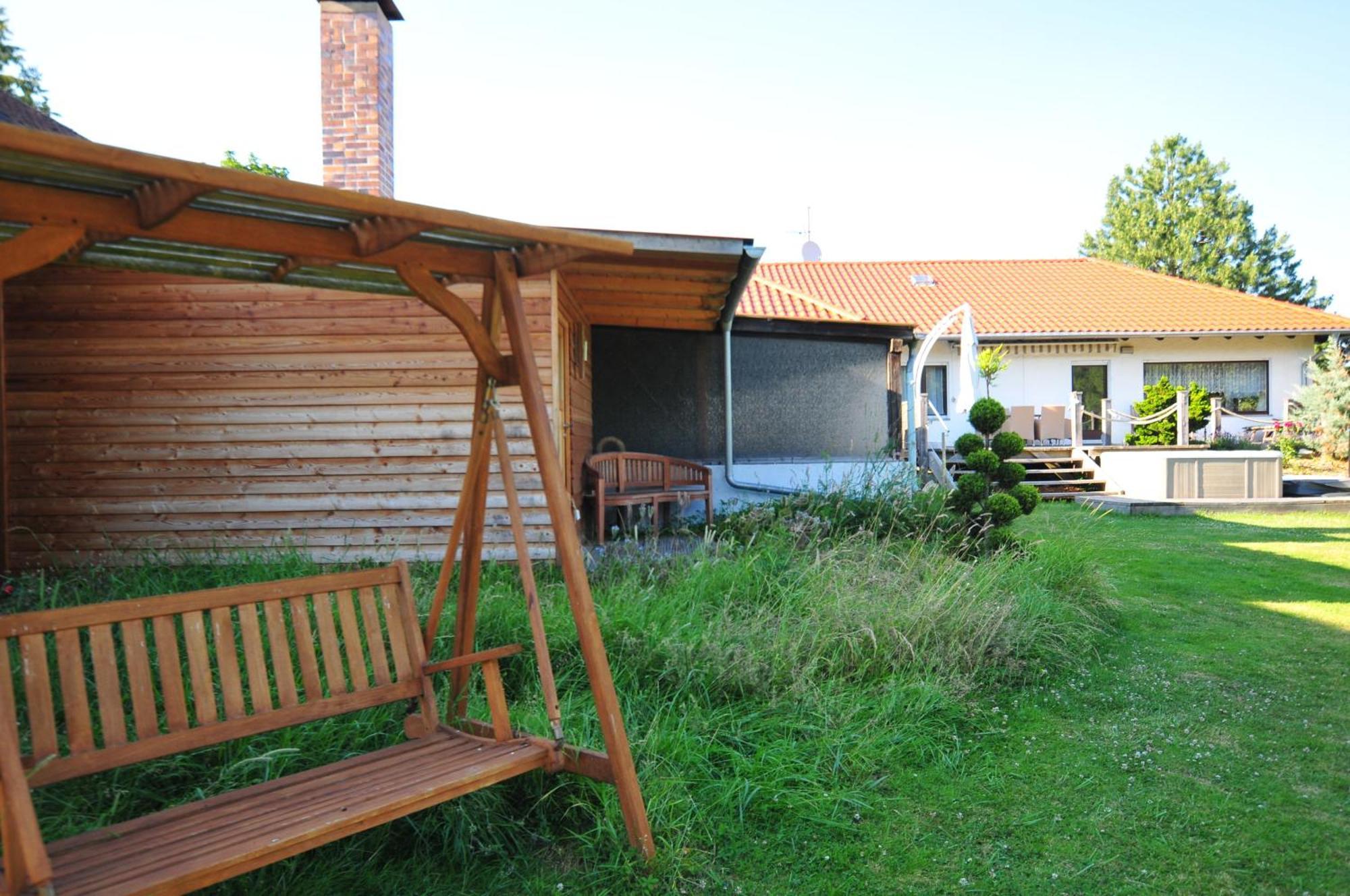 Ferienhaus Mühlblick Oberdachstetten Exterior foto