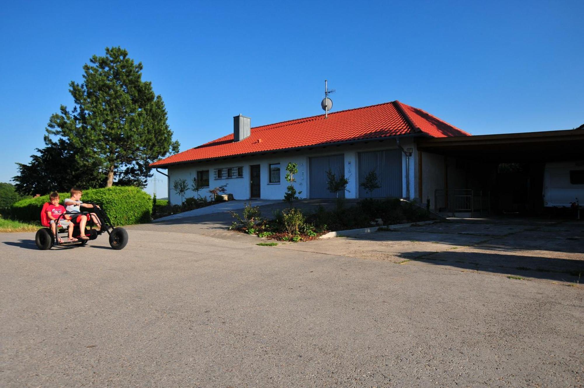 Ferienhaus Mühlblick Oberdachstetten Exterior foto